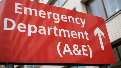 Getty Images A&E sign