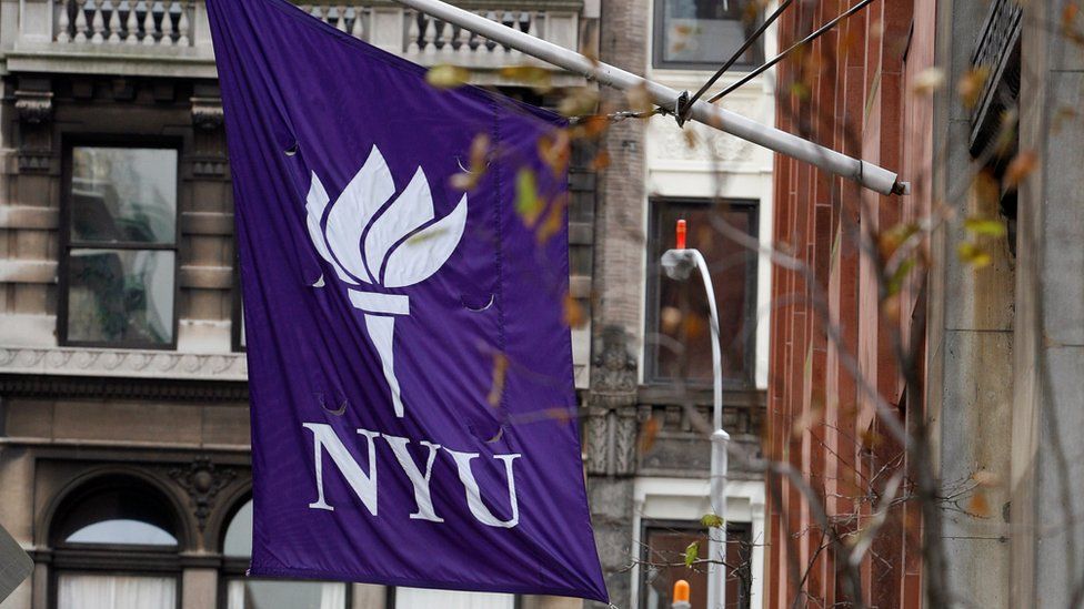 New York University logo