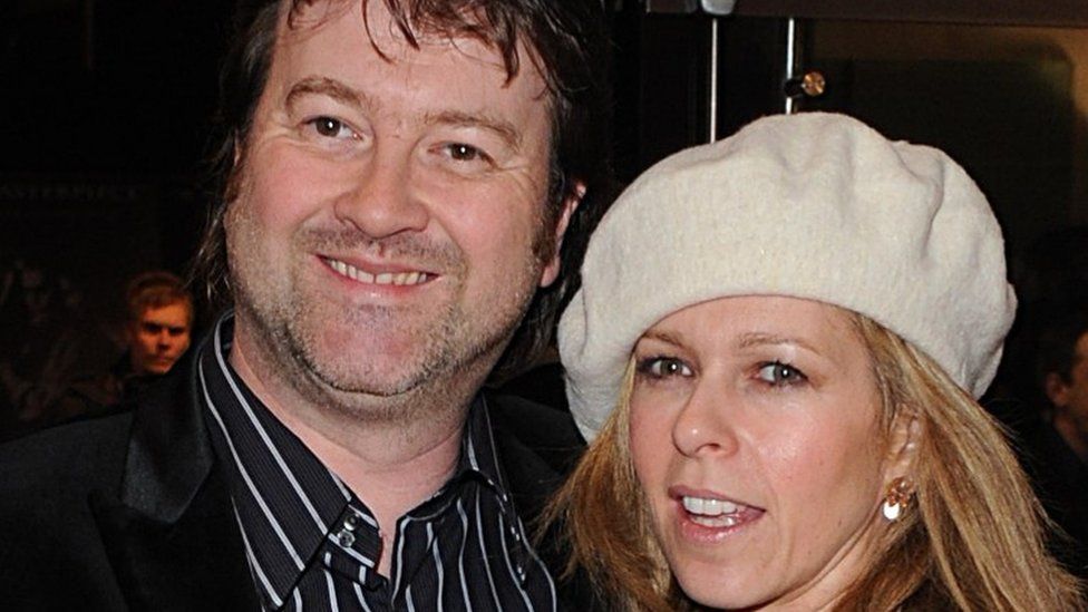 Kate Garraway with her husband Derek