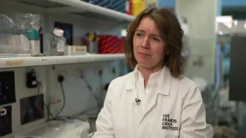 Cancer specialist Professor Samra Turajlic in a lab