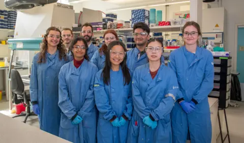 Phages project scientists, Southampton University