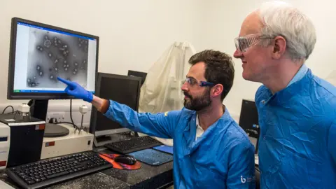 Dr Franklin Nobrega and James Gallagher