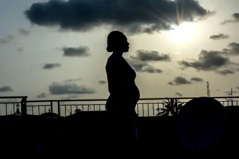 Getty Images Pregnant woman, Lagos, Nigeria