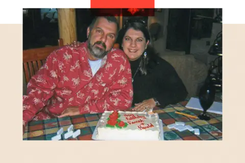 Harold Dillard pictured alongside his daughter Farrah Fasold