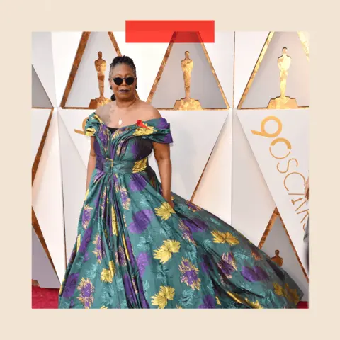Kevin Mazur/WireImage via Getty Images Whoopi Goldberg attending the 90th Annual Academy Awards 