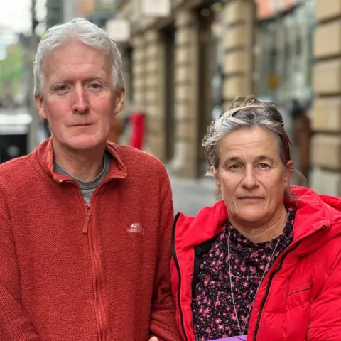 Rebecca Lupton and Dave Jones